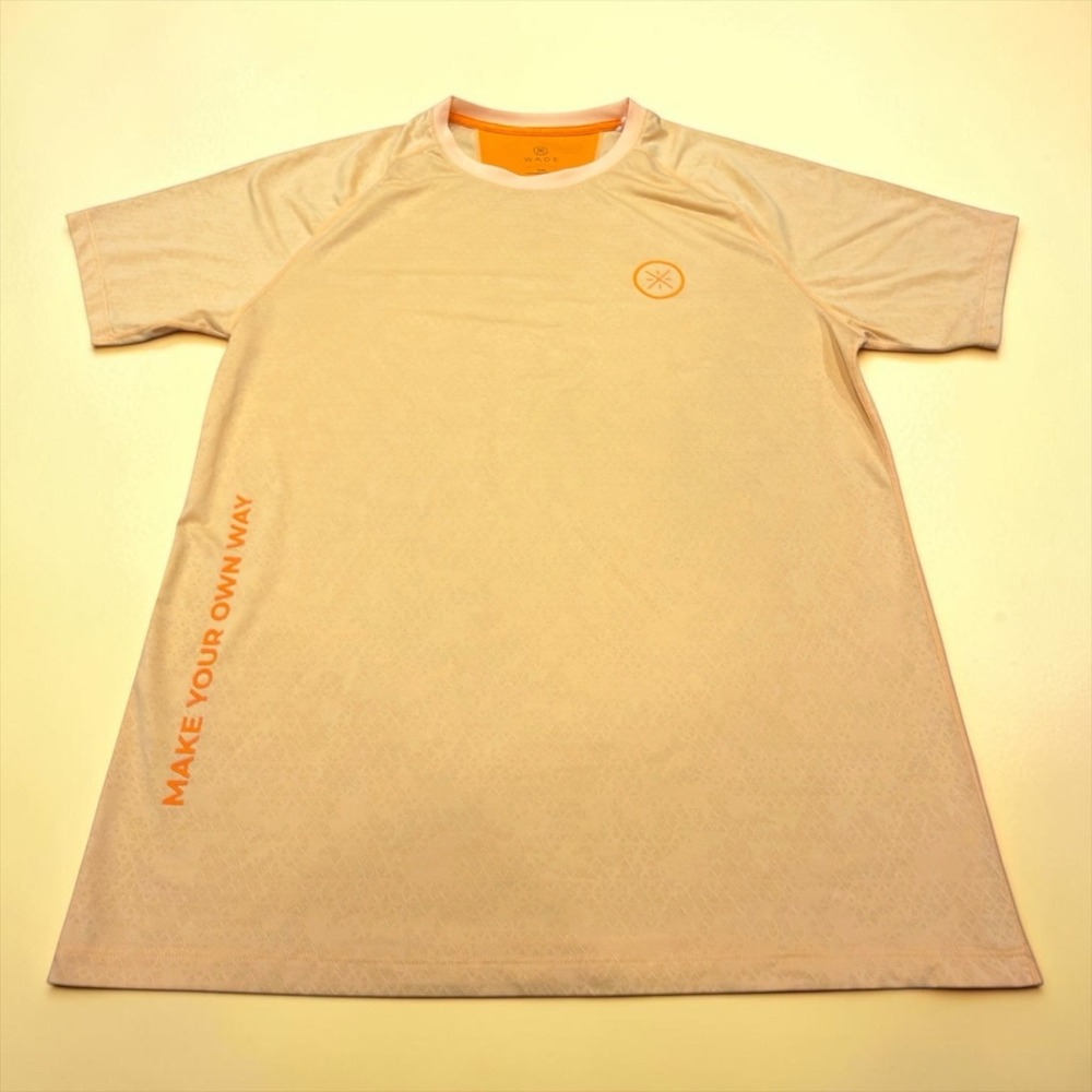 Way of Wade Performance T-Shirt Mens XXL Peach Make Your Own Way ATSU071-4